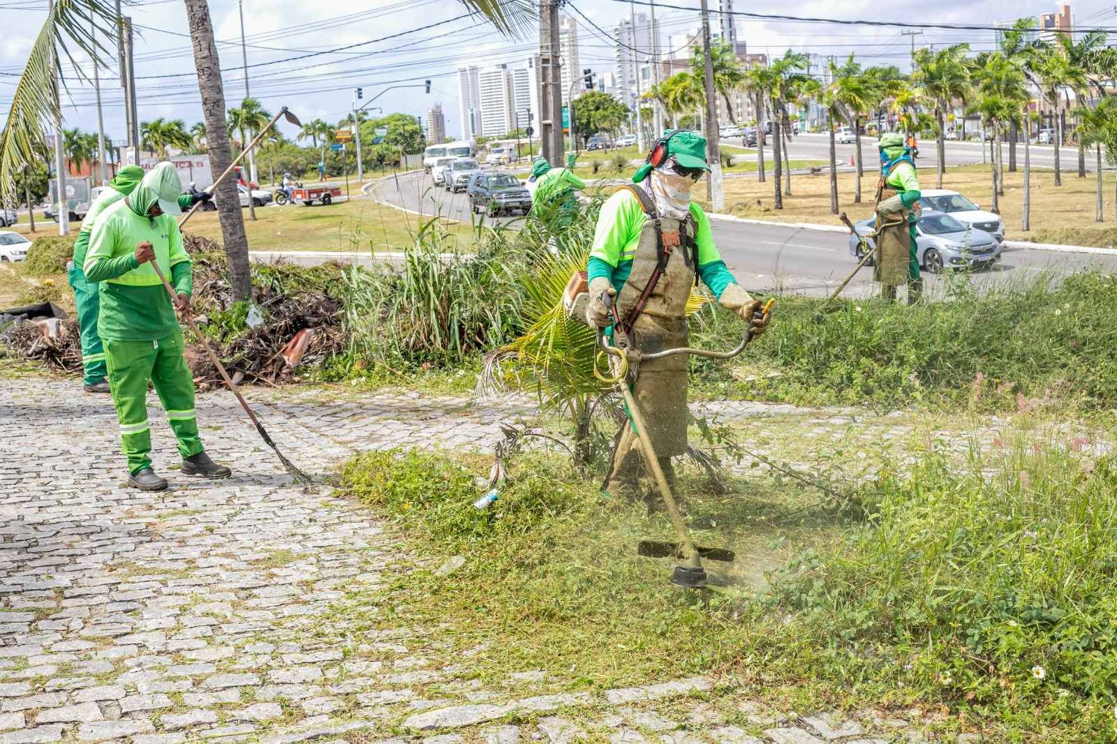 “verdinhos” Realizam 264 Ações De Limpeza De Praças E Canteiros No Primeiro Quadrimestre 